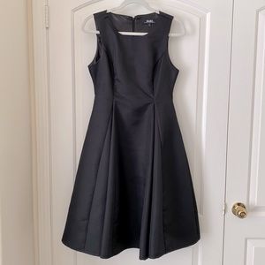 Black Formal A-Line Dress